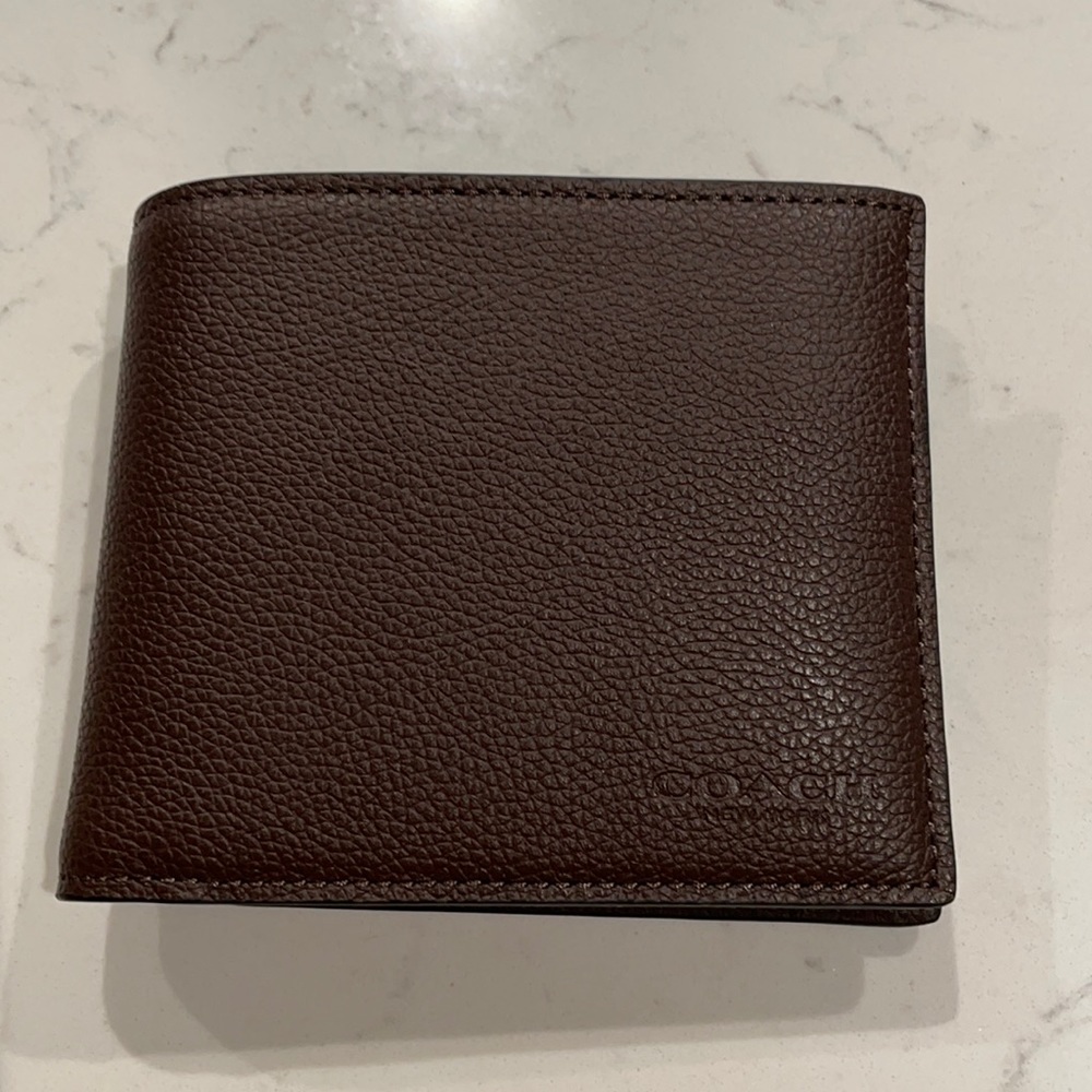 NWT Mens Coach Wallet